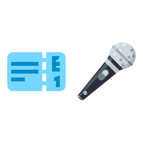 🎫🎤 Emoji Domain EmojiOne rendering